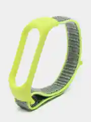 Лайм ремешок нейлоновый тканевый для Xiaomi Mi Band 3/4/5/6