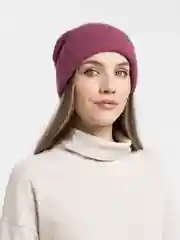Багровый шапка женская Звезда