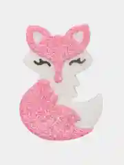 Розовый вырубка из глиттерного фоамирана