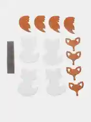 Медный вырубка из глиттерного фоамирана