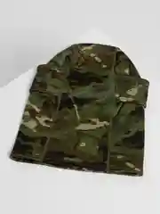 Лесной зеленый балаклава утепленная флисовая  / подшлемник военный,тактический, универсальный