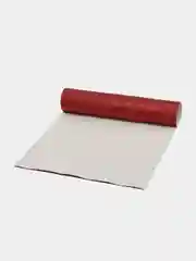 Алый кожзам с мелкими блестками, искусственная кожа