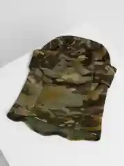 Зеленый балаклава маска тактическая флисовая зимняя, подшлемник камуфляжный