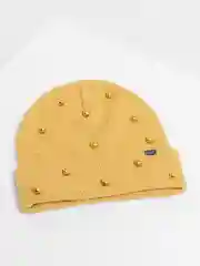 Горчичный шапка женская Звезда