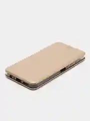 Золотой чехол книжка для INFINIX NOTE 12 PRO 4G / NOTE 12 2023