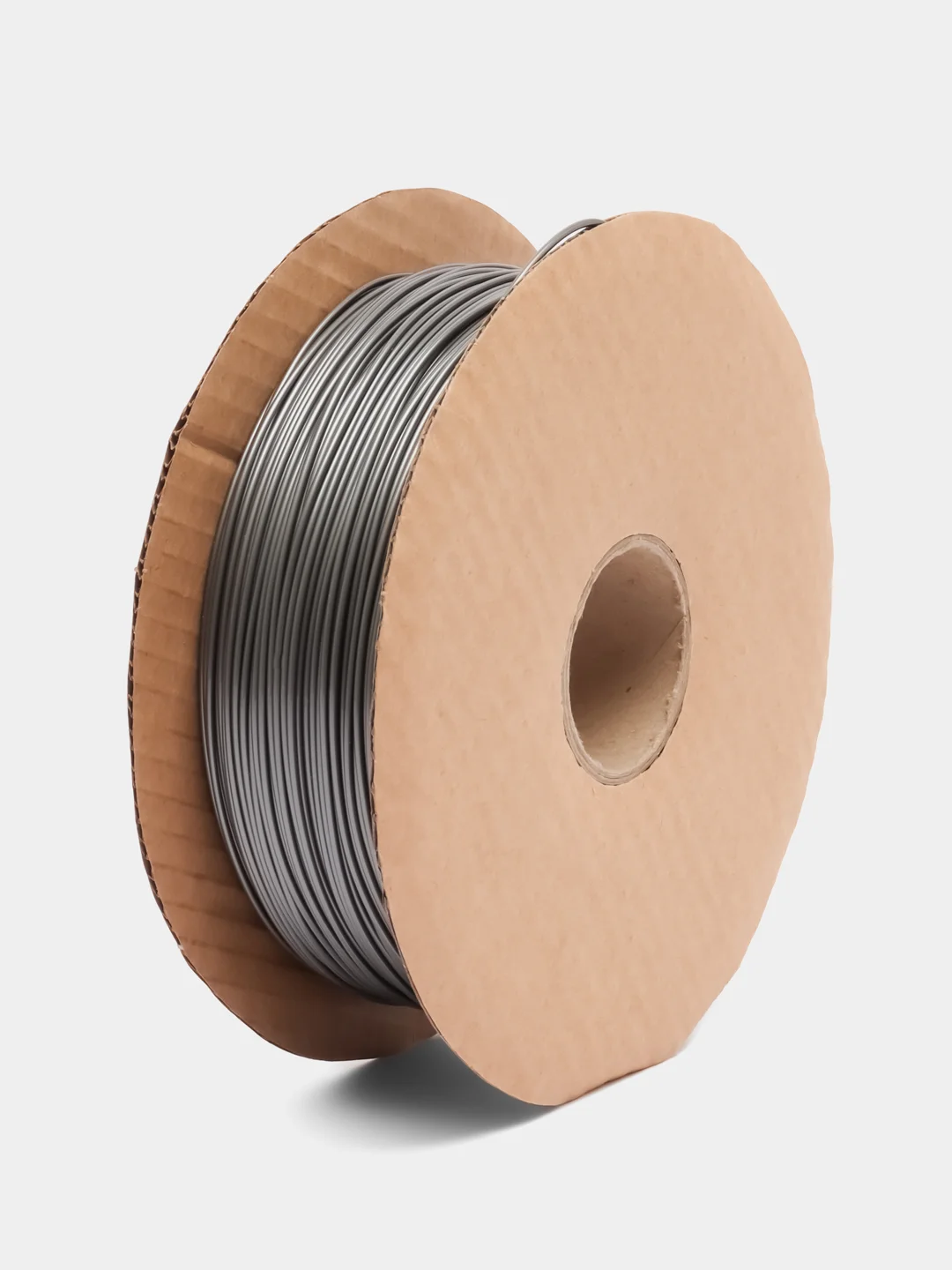 Серый металлик пластик для 3D принтера PETG KingPlast, 1 кг