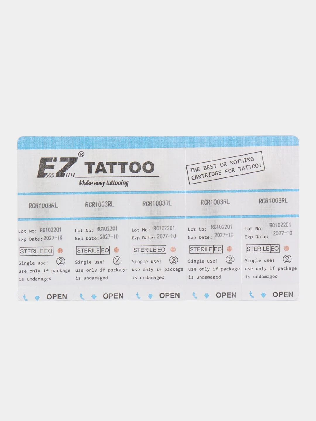 Картридж для тату EZ Filter 10 штук