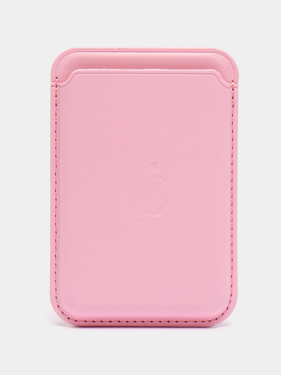 Розовый кошелек из эко-кожи для карт MagSafe Leather Wallet на iPhone 12, 13 ProMax