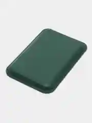 Зеленый кошелек из эко-кожи для карт MagSafe Leather Wallet на iPhone 12, 13 ProMax