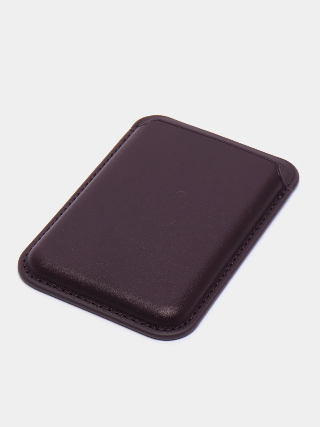 Фиолетовый кошелек из эко-кожи для карт MagSafe Leather Wallet на iPhone 12, 13 ProMax