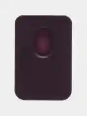 Фиолетовый кошелек из эко-кожи для карт MagSafe Leather Wallet на iPhone 12, 13 ProMax