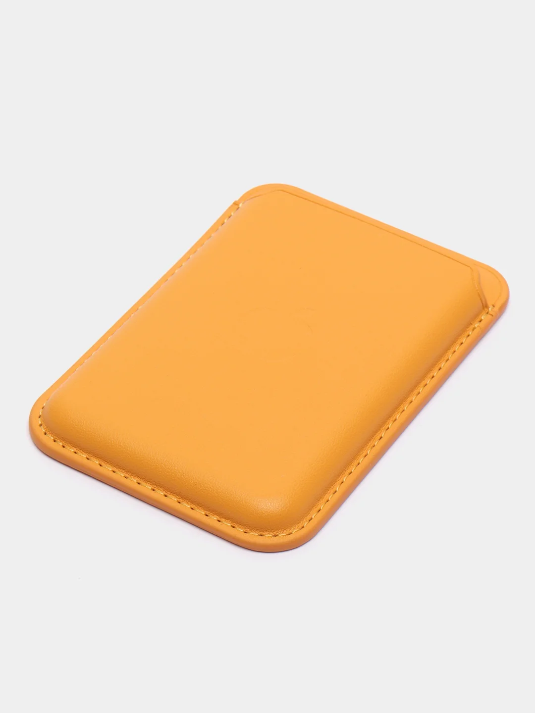 Желтый кошелек из эко-кожи для карт MagSafe Leather Wallet на iPhone 12, 13 ProMax