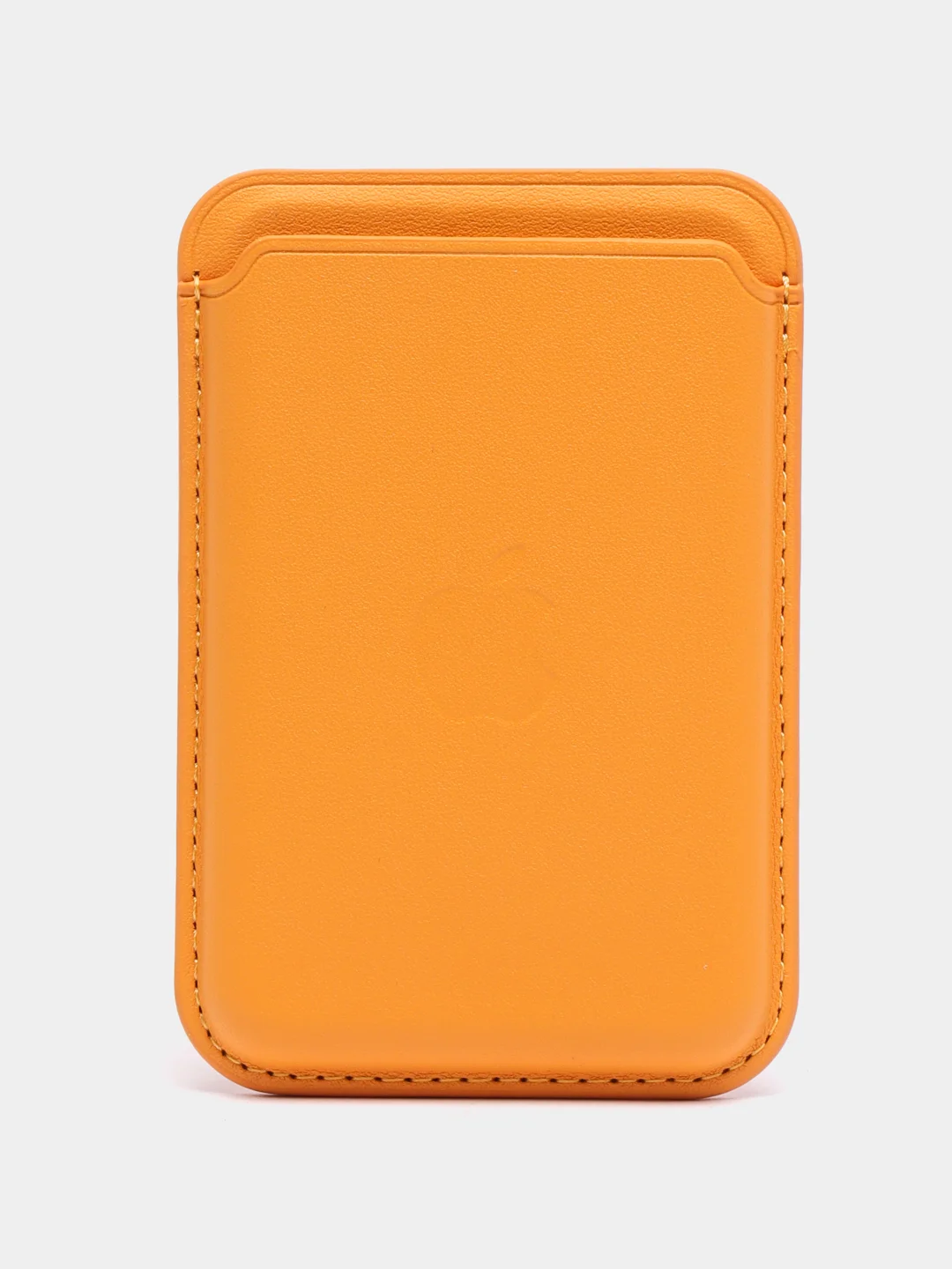 Желтый кошелек из эко-кожи для карт MagSafe Leather Wallet на iPhone 12, 13 ProMax