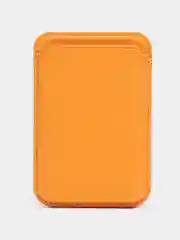Желтый кошелек из эко-кожи для карт MagSafe Leather Wallet на iPhone 12, 13 ProMax