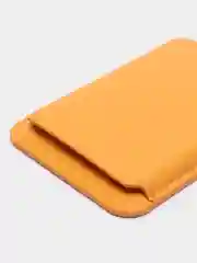 Желтый кошелек из эко-кожи для карт MagSafe Leather Wallet на iPhone 12, 13 ProMax