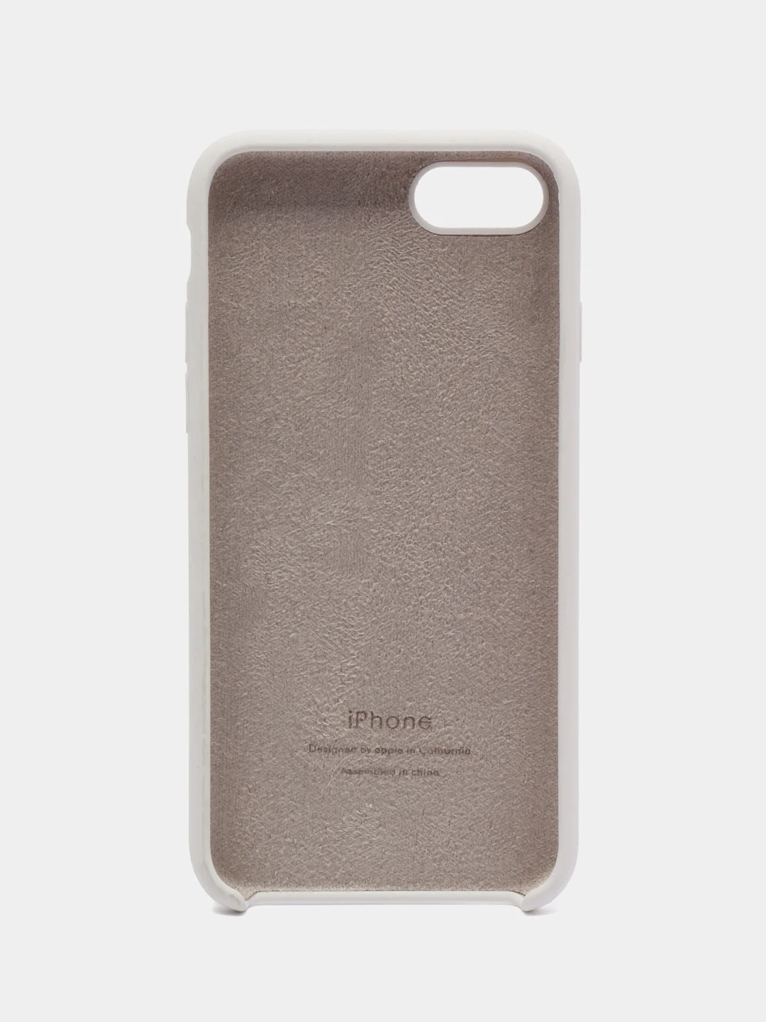 Белый чехол для iPhone Se/7/8/X/XsMax/11/11Pro/11ProMax/12/12Pro/12ProMax/13/13Pro/13ProMax
