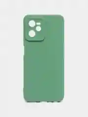 Зеленый чехол на Realme C35, с защитой камеры