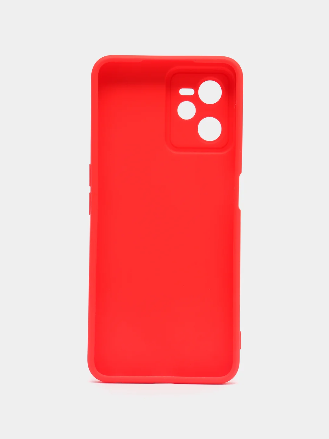 Красный чехол на Realme C35, с защитой камеры