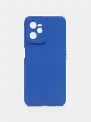 Синий чехол на Realme C35, с защитой камеры