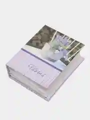 Лавандовый фотоальбом "Цветы", на 100 фото, 10 х 15, твёрдая обложка, 30 видов