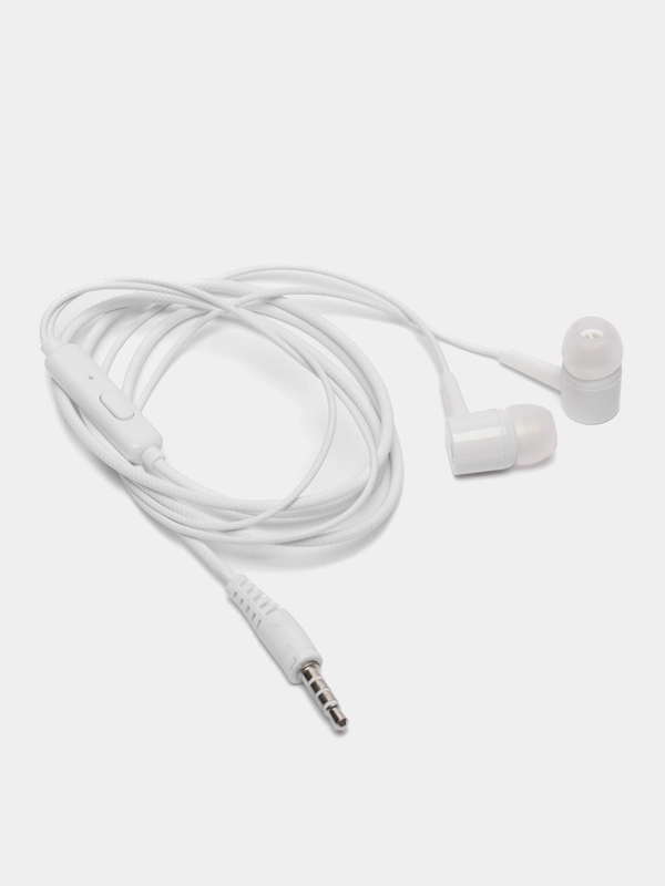 Наушники проводные Stereo Earphone, с микрофоном