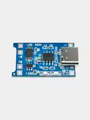 Контроллер с защитой Type-c/Micro-USB заряда аккумуляторов 18650 TP4056