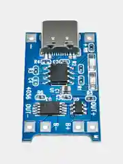 Контроллер с защитой Type-c/Micro-USB заряда аккумуляторов 18650 TP4056