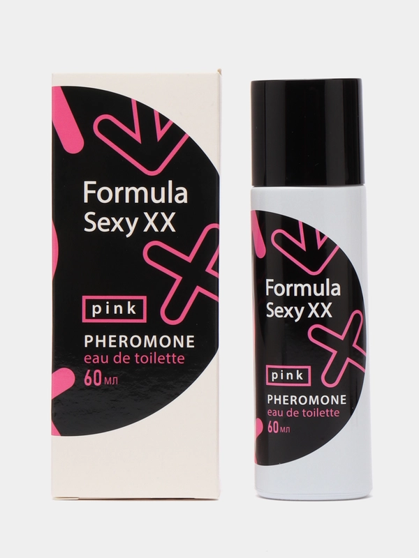 Туалетная вода с феромонами Formula sexy ХХ pink, женская, 60 мл