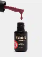 Розовый гель лак, гель-лак для ногтей Majorik Kapsula 11, 8g