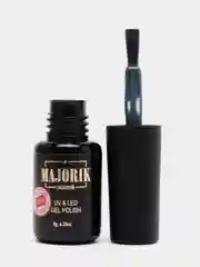 Синий меланж гель-лак, гель лак для ногтей Majorik Coler 12, 8гр