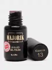 Сиреневый гель лак, гель-лак для ногтей Majorik Kapsula 13, 8g