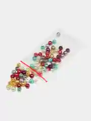 Прозрачный бусины стеклянные жемчужные 6 мм, разные цвета для создания украшений, плетения с бисером