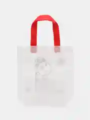 Красный шоппер детский DIY, с набором маркеров