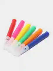 Желтый шоппер детский DIY, с набором маркеров