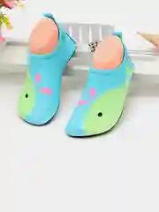Голубой детские коралки Аквашузы для мальчика, для девочки
