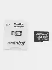 Карта памяти Micro SD SmartBuy, U1 / U3