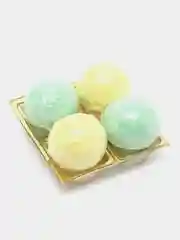 Лесной зеленый подарочный набор бомбочек для ванны Ocean Spa 4х40г Подарок на новый год женщине подруге