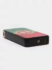 Зеленый электронная импульсная зажигалка USB Plazma, Металлическая, с сенсорным управлением LED