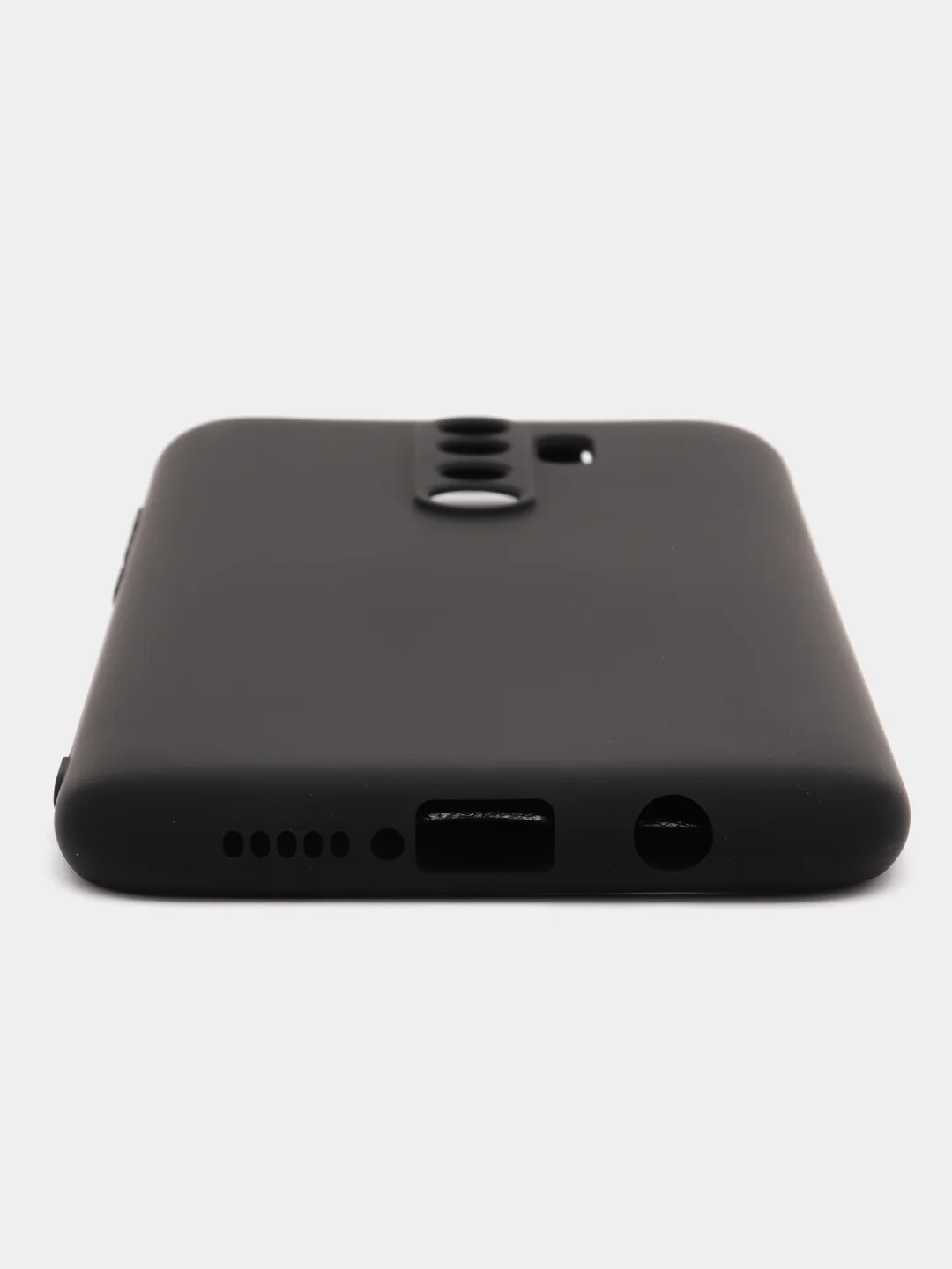 Хром чехол Xiaomi Redmi Note 8 Pro, Сяоми Редми Нот 8 Про, силиконовый с закрытым низом