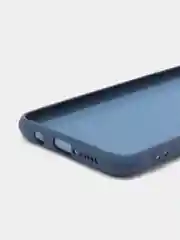 Синий меланж чехол Xiaomi Redmi Note 8 Pro, Сяоми Редми Нот 8 Про, силиконовый с закрытым низом