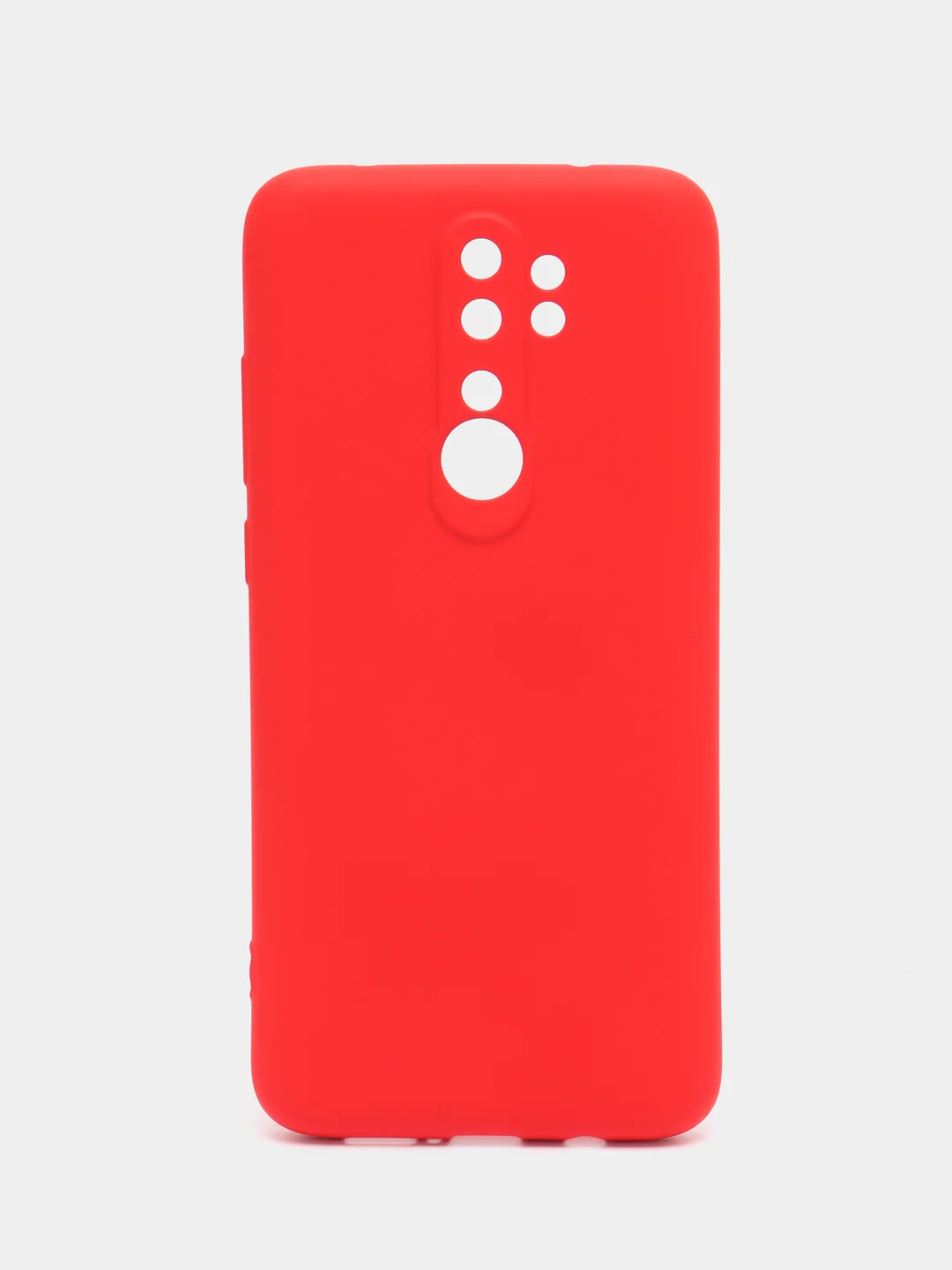 Багровый чехол Xiaomi Redmi Note 8 Pro, Сяоми Редми Нот 8 Про, силиконовый с закрытым низом