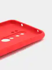 Багровый чехол Xiaomi Redmi Note 8 Pro, Сяоми Редми Нот 8 Про, силиконовый с закрытым низом