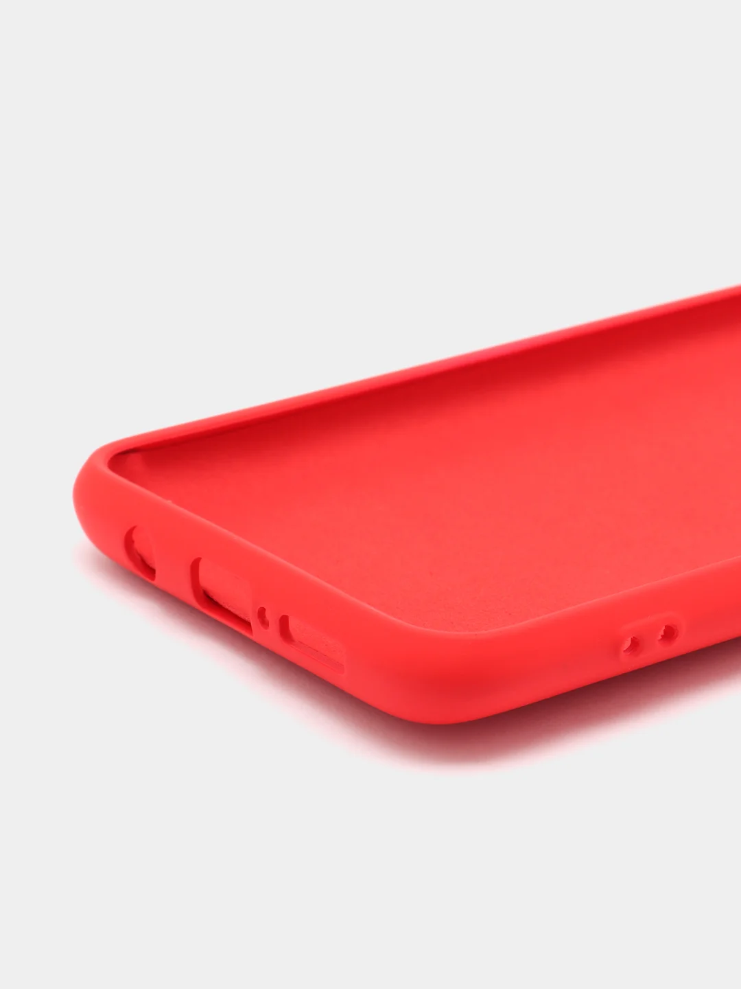 Багровый чехол Xiaomi Redmi Note 8 Pro, Сяоми Редми Нот 8 Про, силиконовый с закрытым низом