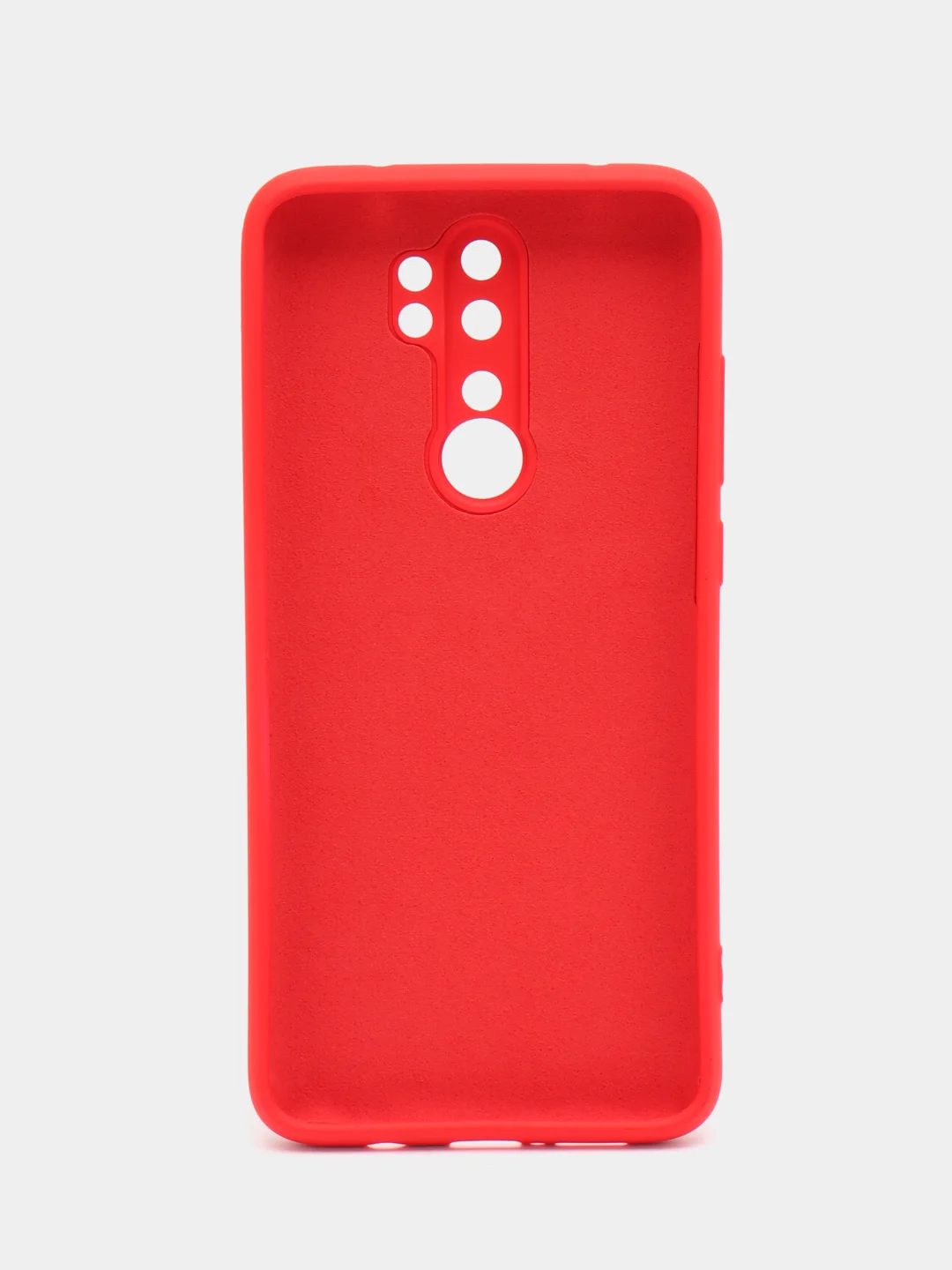 Багровый чехол Xiaomi Redmi Note 8 Pro, Сяоми Редми Нот 8 Про, силиконовый с закрытым низом