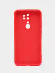 Багровый чехол Xiaomi Redmi Note 8 Pro, Сяоми Редми Нот 8 Про, силиконовый с закрытым низом