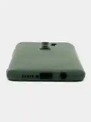 Тёмно-зелёный чехол Xiaomi Redmi Note 8 Pro, Сяоми Редми Нот 8 Про, силиконовый с закрытым низом