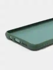 Тёмно-зелёный чехол Xiaomi Redmi Note 8 Pro, Сяоми Редми Нот 8 Про, силиконовый с закрытым низом