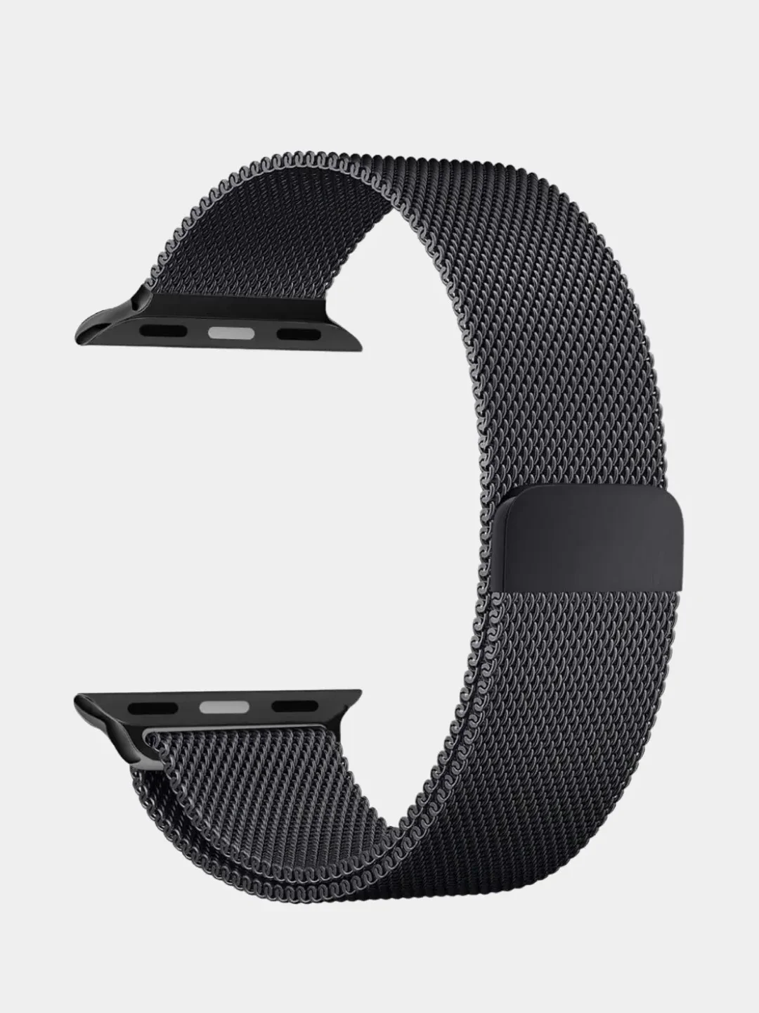 Серебряный ремешок для смарт-часов Apple Watch металлический, миланская петля, 38-49 мм ULTRA