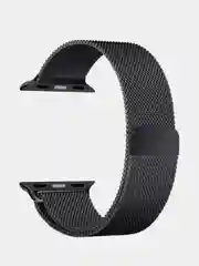 Серебряный ремешок для смарт-часов Apple Watch металлический, миланская петля, 38-49 мм ULTRA