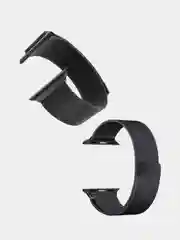 Серебряный ремешок для смарт-часов Apple Watch металлический, миланская петля, 38-49 мм ULTRA